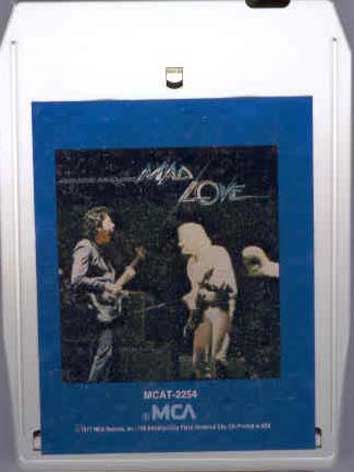 Golden Earring 8-track Mad Love USA white cartridge